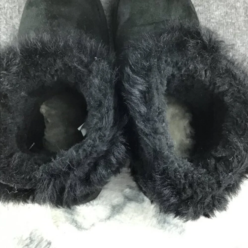 UGG Monster Ankle Hairy Women's Short Suede Boots Size 10‎